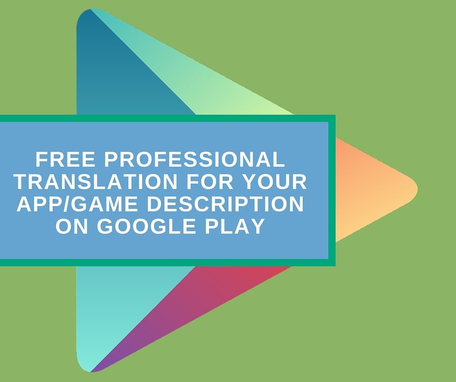 Free Professional Translation of Product Description on Play Market