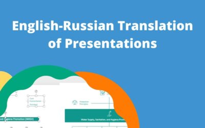 English to Russian translation of presentations